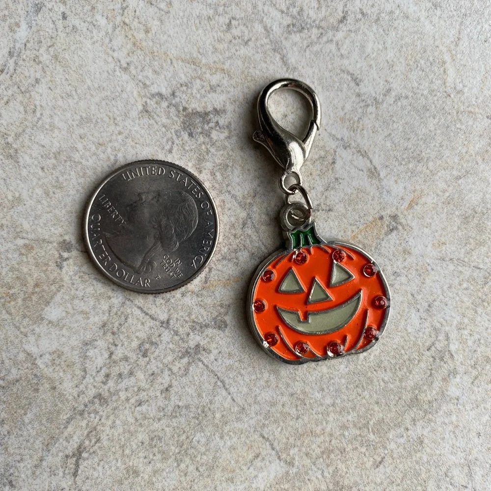 Petco Pumpkin Halloween Keychain